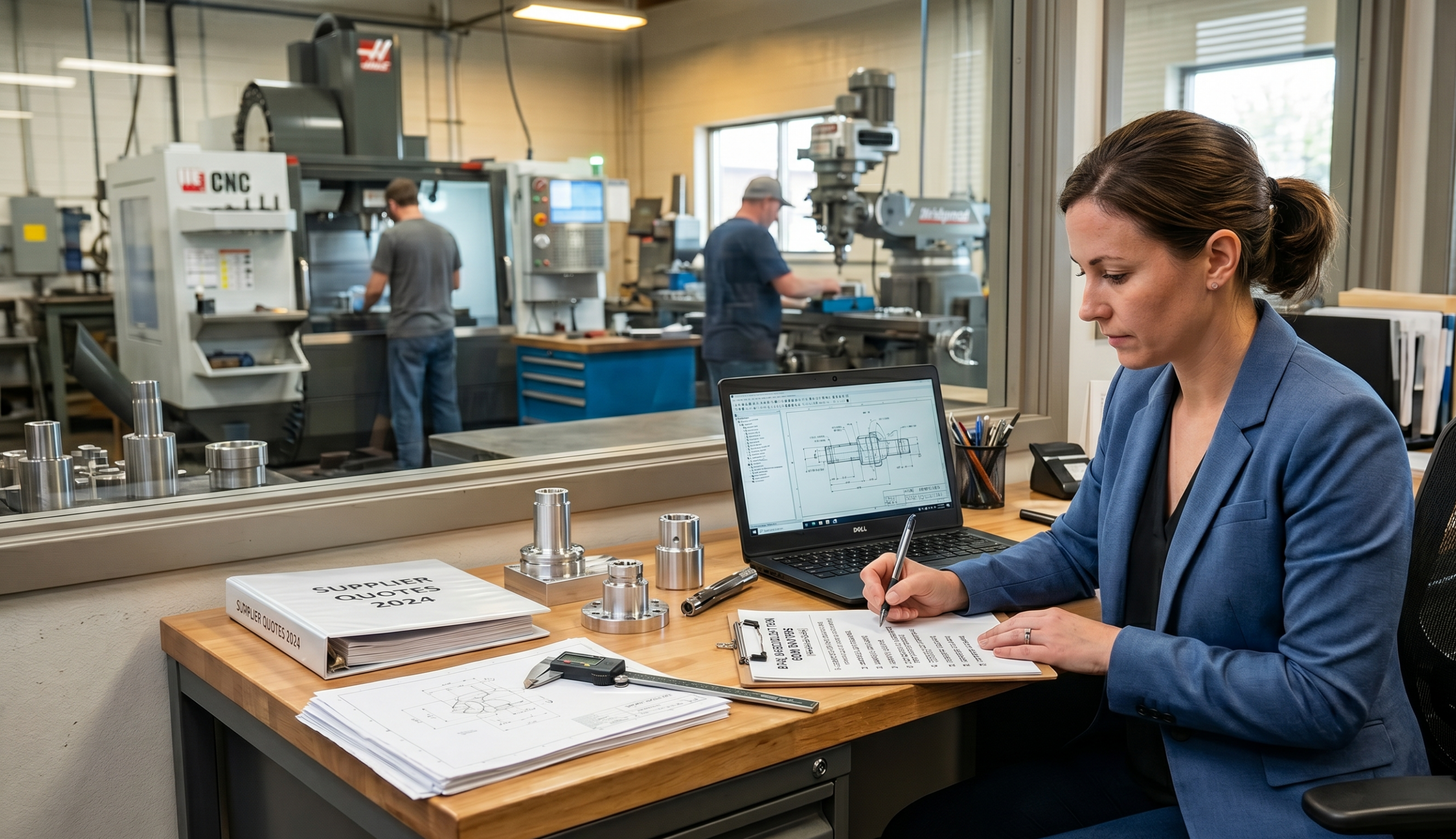 Request a Quote from a Machine Shop